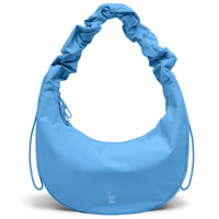 Got Bag Moon-Bag Ruffle Rucksack und HipBag aus recyceltem Material, braun mit Rüschen-Design, nachhaltiger Freizeitbegleiter