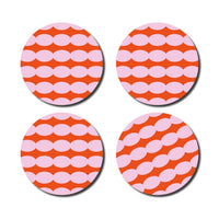 Untersetzer - coasters 4er Set | de lange tafel