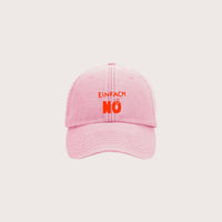 StudioSonna Limited Edition Vintage Cap in Dusky Pink, bequem und stylisch, mit verstellbarem Riemen und Vintage-Design.