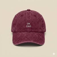 Cap "OK CIAO" I Bazaar Noir