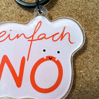 „Einfach NÖ“ Schlüsselanhänger aus Acryl | Studio Sonna