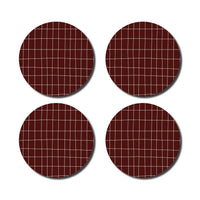 Untersetzer - coasters 4er Set | de lange tafel