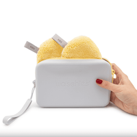 Waschies Zero Waste Tasche für Kinder, umweltfreundliche Beauty- und Pflegeprodukte, nachhaltige wiederverwendbare Waschies