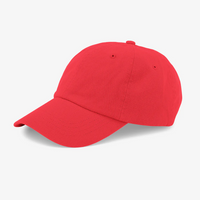 Bunte rote Cap aus Bio-Baumwolle von Colorful Standard, modisches Accessoire mit farbigem Design.