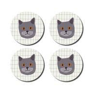 Untersetzer - coasters 4er Set | de lange tafel