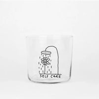 Glas mit Spruch 350ml | yahya studio