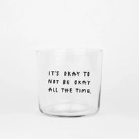 Glas mit Spruch 350ml | yahya studio