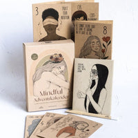 Veganbox Adventskalender Edition 3 von Donaustern Mit Herz&Hand mit nachhaltigen, veganen Schokoladen und Überraschungen im Türchen