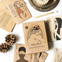 Veganbox Mindful Adventskalender Edition 3 von Donaustern Mit Herz&Hand, mit nachhaltigen Schokoladen und veganen Überraschungen
