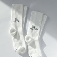 Socken mit Aufschrift, Ooley