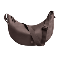 Großer Got Bag Moon-Bag Rucksack und HipBag aus recyceltem Kunststoff, langlebiges Design, nachhaltige Mode, Sicht auf das Produkt