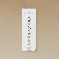 Geburtstags- und Alljahres-Kalender von tucan y limon, drinnen und draußen, mit bunten Design und praktischer Übersicht.