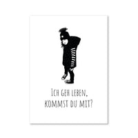 Magnet von Ulrike Wathling, innen und außen, mit dekorativem Design, auf weißem Hintergrund sichtbar