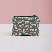 Geldbeutel Mini mit Aufdruck, Ecke