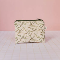 Geldbeutel Mini mit Aufdruck, Ecke