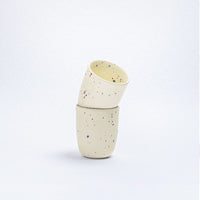 Keramik Becher/ Tasse „Party“ 220ml, egg back home