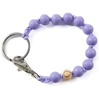 Schlüsselanhänger - Holzperlen - kurz, dropletsy