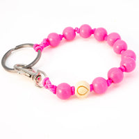 Schlüsselanhänger - Holzperlen - kurz, dropletsy