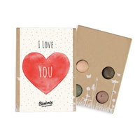 Blossombs Geschenk-Box Mini für drinnen und draußen, mit bunten Blumen und Pflanzen, ideal für kleine Geschenke und Dekorationen