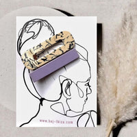 Haarklammern Leo Pastell, hej ibiza by Ute Arnold