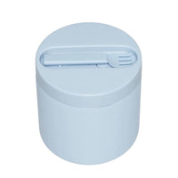 Reise-Thermo-Lunchbox von designletters, für drinnen und draußen, mit isolierter Hülle und praktischen Tragegriffen.