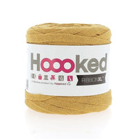 Bündchengarn RibbonXL von Hoooked, 125 g, in buntem Garn mit dicker Textur, ideal für kreative Handarbeiten und Strickprojekte