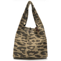 Lot83 Shopper Lois aus Bekleidung, große graue Stofftasche mit robusten Griffen und stilvollem Design.