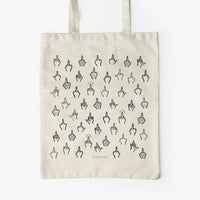 Jutebeutel von typealive in creme mit dem Aufdruck „F*ck You“