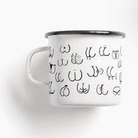 Emaille Tassen, Typealive