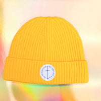 Beanie Knit Rib „Oh Captain my Captain“ , Femme de Marin