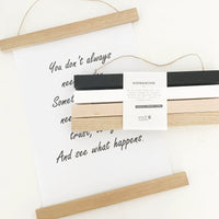 Magnetische Posterleiste A4, Stadtrand Stil