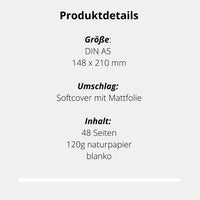 Notizheft A5 „plant Lady Monstera deliciosa“, plantyintroverts