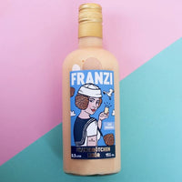 Franzi Franzbrötchen-Likör in 0,5L Flasche, 15% Vol., Nork, alkoholisches Getränk mit Franzi Franzbrötchen Geschmack