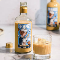 Franzi Franzbrötchen-Likör in 0,5L Flasche mit 15% Vol., Nork, alkoholisches Getränk mit Franzbrötchen-Geschmack