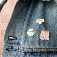 Pin – Feinripp l Dicks don’t lie