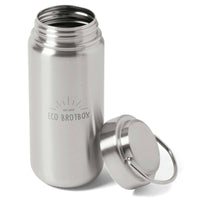 Offene 0,5-Liter Trinkflasche CHI2 von ecobrotbox, ideal für Drinnen und Draußen, aus Edelstahl, langlebig und umweltfreundlich