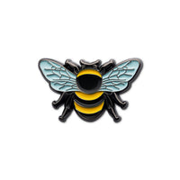 Emaille-Pin Hummel von Make Heads Turn, Anstecker aus Messing