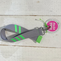 Schlüsselanhänger gestreift lang, Manufaktur & Kontor