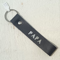 Schlüsselanhänger Leder, Lille mus