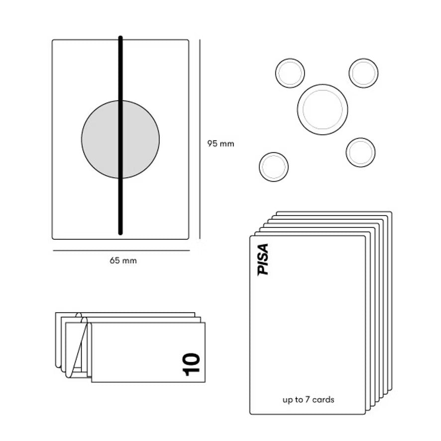 INTO Geldbeutel S aus Papier, passt in Rucksäcke und HipBags, langlebig und umweltfreundlich, zeigt das kompakte Design.