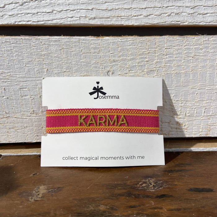 Armband „karma“ pink/gold, Josemma