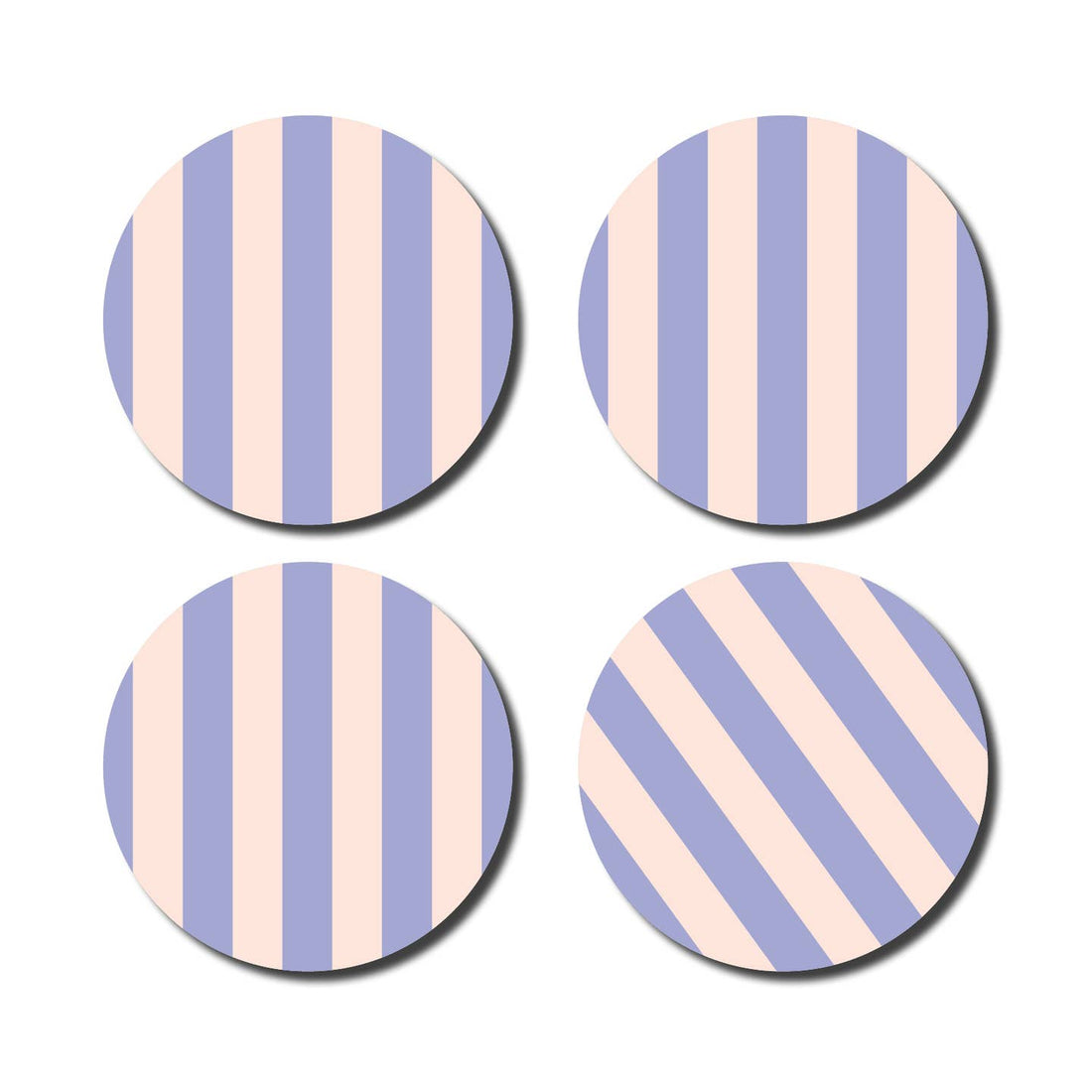 Untersetzer - coasters 4er Set | de lange tafel