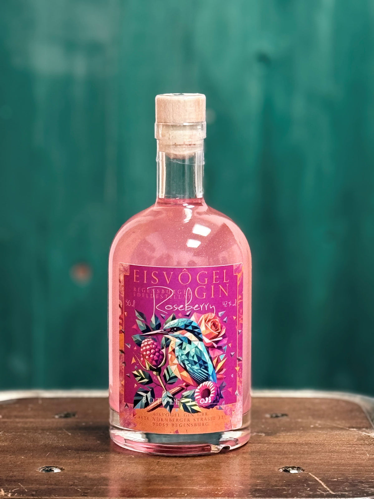 Eisvogel Gin "Limited Edition 2024" Roseberry 0,5 L, | Verkaufsstart: 23.11.24 00:01 Uhr