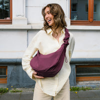 Got Bag Moon-Bag Ruffle Rucksack mit Rüschen, umweltfreundlich, nachhaltiges Design, modischer Rucksack für Alltag und Freizeit