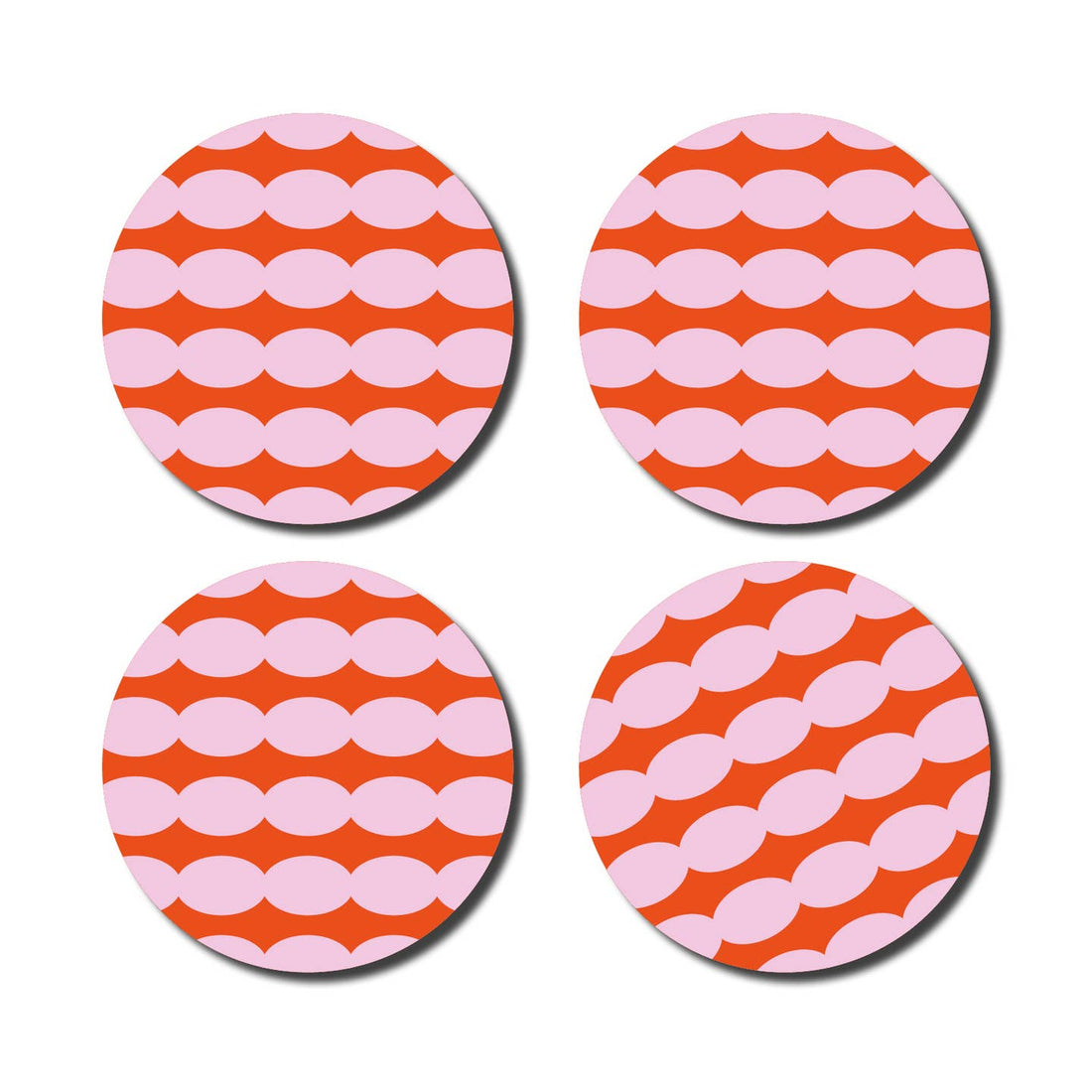 Untersetzer - coasters 4er Set | de lange tafel