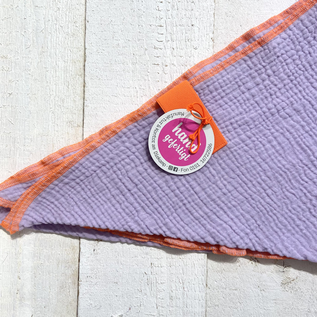 Musselin - Tuch Dreieck, Manufaktur & Kontor