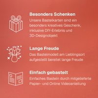 Grußkarte Tulpe Gestreift I Faltmeister