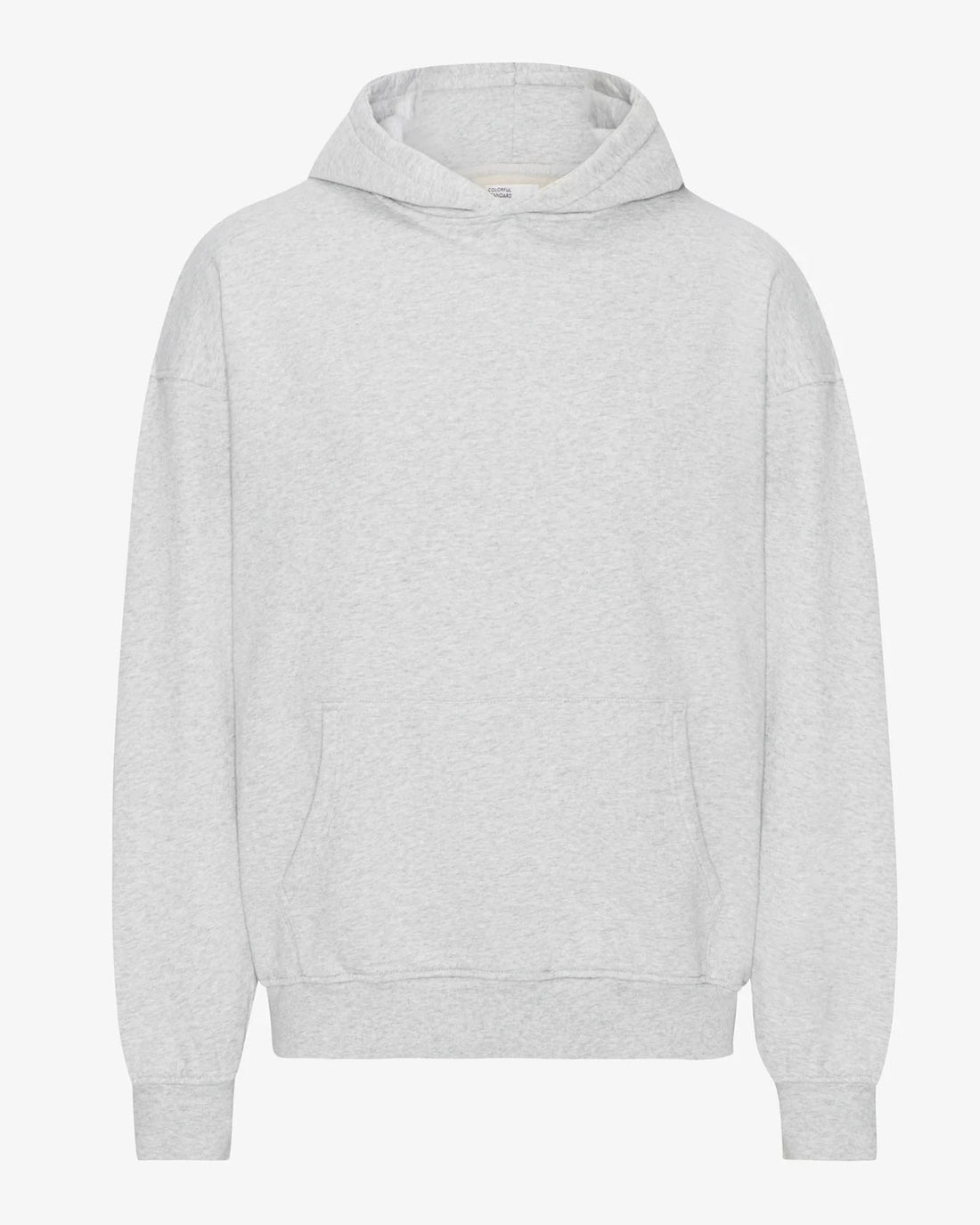 Großer, bunter Kapuzenpulli aus Bio-Baumwolle von Colorful Standard, gemütliche Passform, farbenfrohes Design.