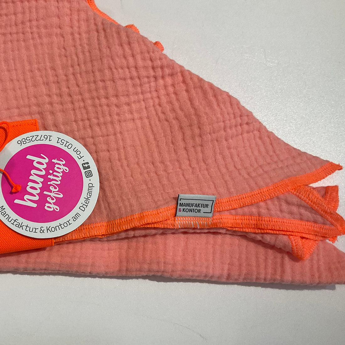 Musselin - Tuch Dreieck, Manufaktur & Kontor