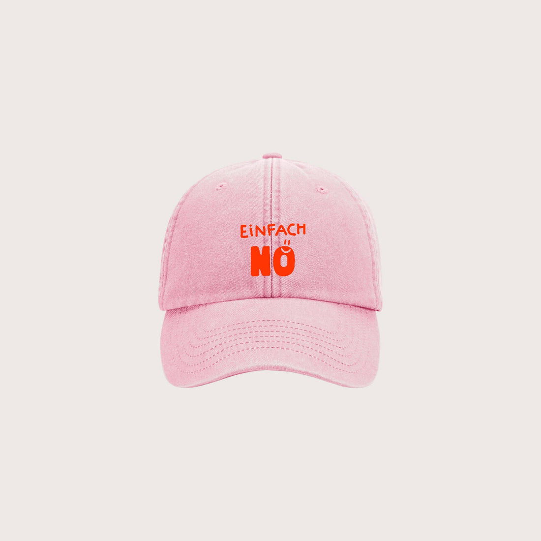 StudioSonna Limited Edition Vintage Cap in Dusky Pink, bequem und stylisch, mit verstellbarem Riemen und Vintage-Design.
